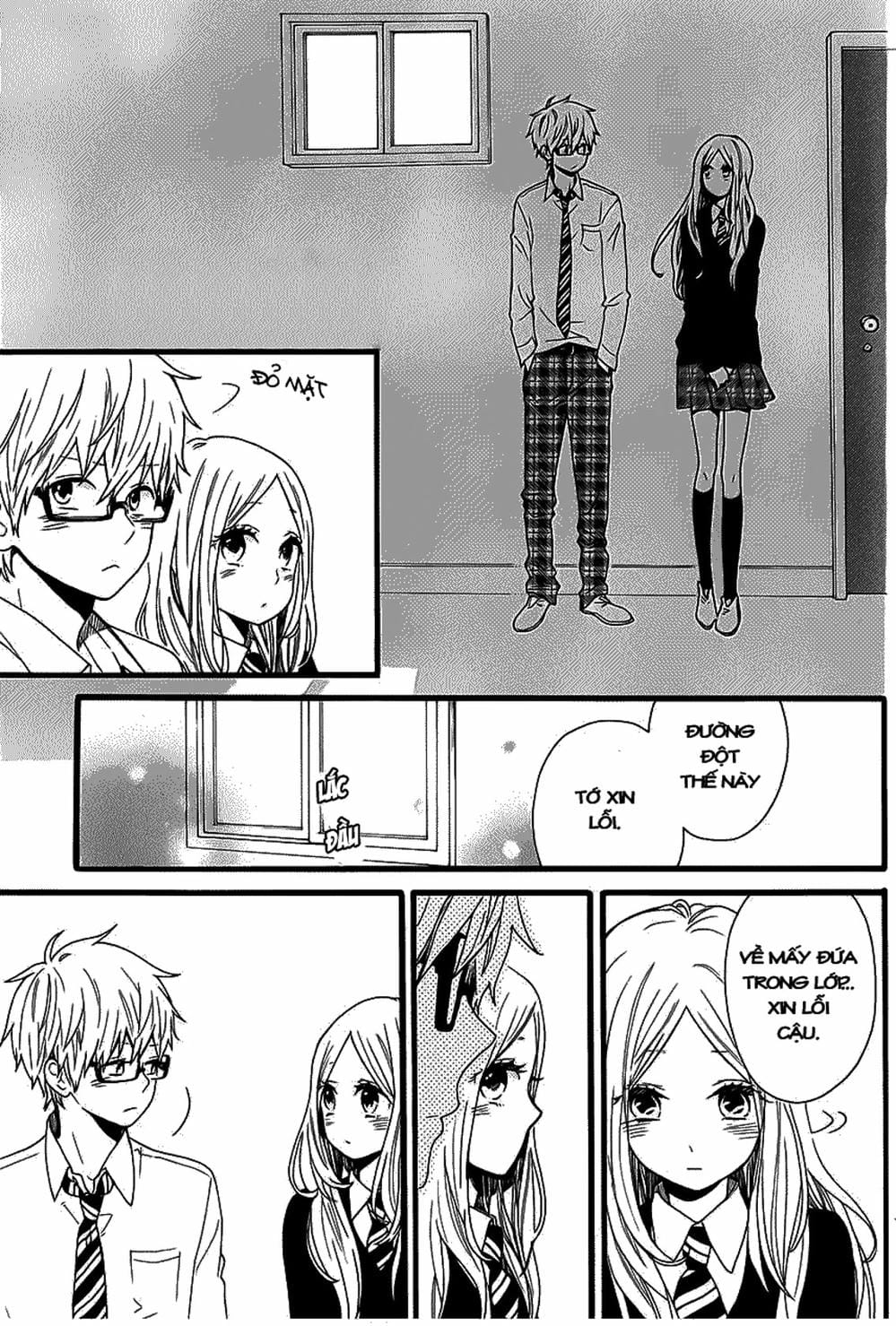 Truyện Tranh Tình Yêu Tuổi Teen Ngọt Ngào - Hibi Chouchou trang 4