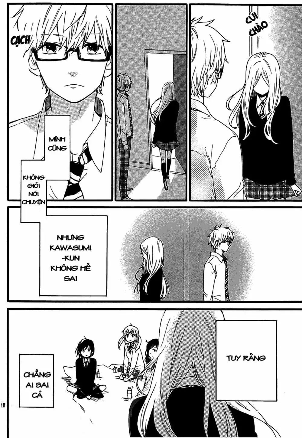 Truyện Tranh Tình Yêu Tuổi Teen Ngọt Ngào - Hibi Chouchou trang 4