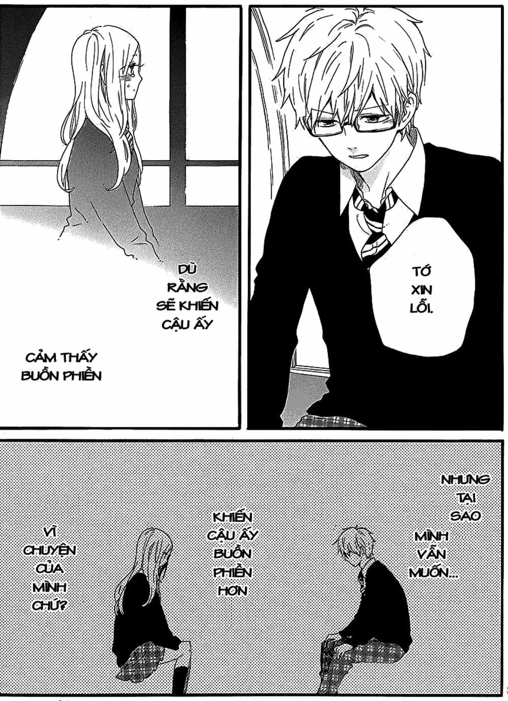 Truyện Tranh Tình Yêu Tuổi Teen Ngọt Ngào - Hibi Chouchou trang 4