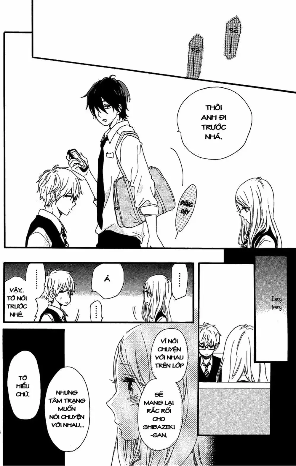 Truyện Tranh Tình Yêu Tuổi Teen Ngọt Ngào - Hibi Chouchou trang 4