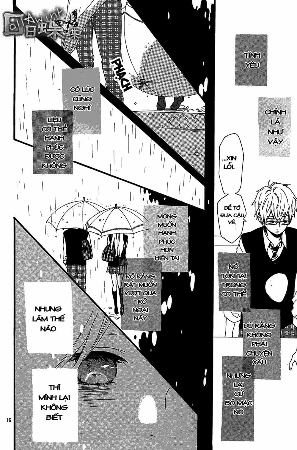 Truyện Tranh Tình Yêu Tuổi Teen Ngọt Ngào - Hibi Chouchou trang 4