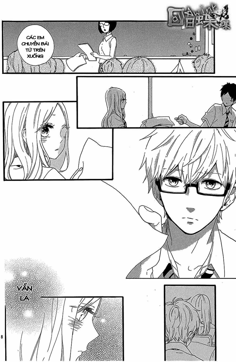 Truyện Tranh Tình Yêu Tuổi Teen Ngọt Ngào - Hibi Chouchou trang 4