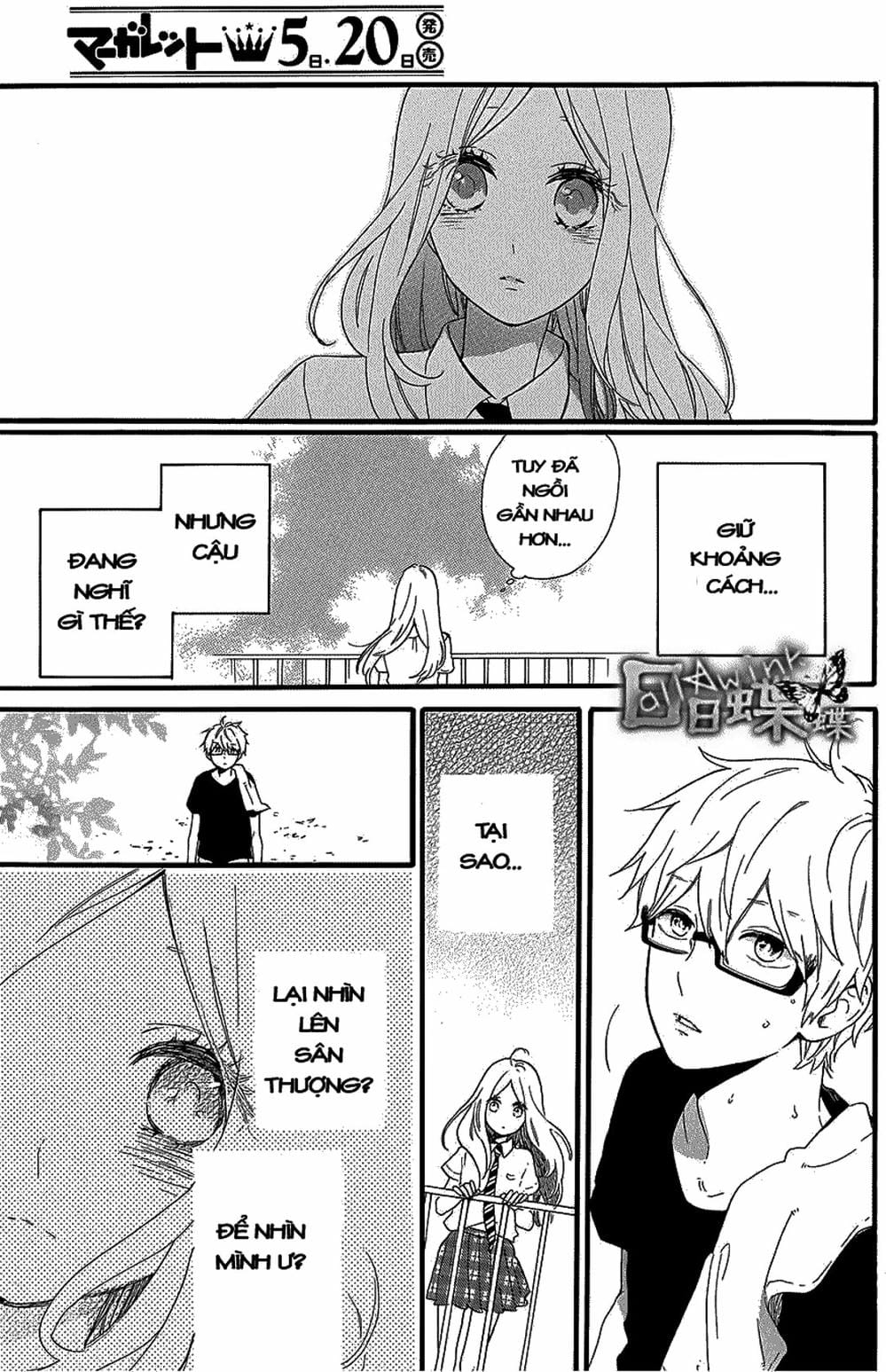 Truyện Tranh Tình Yêu Tuổi Teen Ngọt Ngào - Hibi Chouchou trang 4