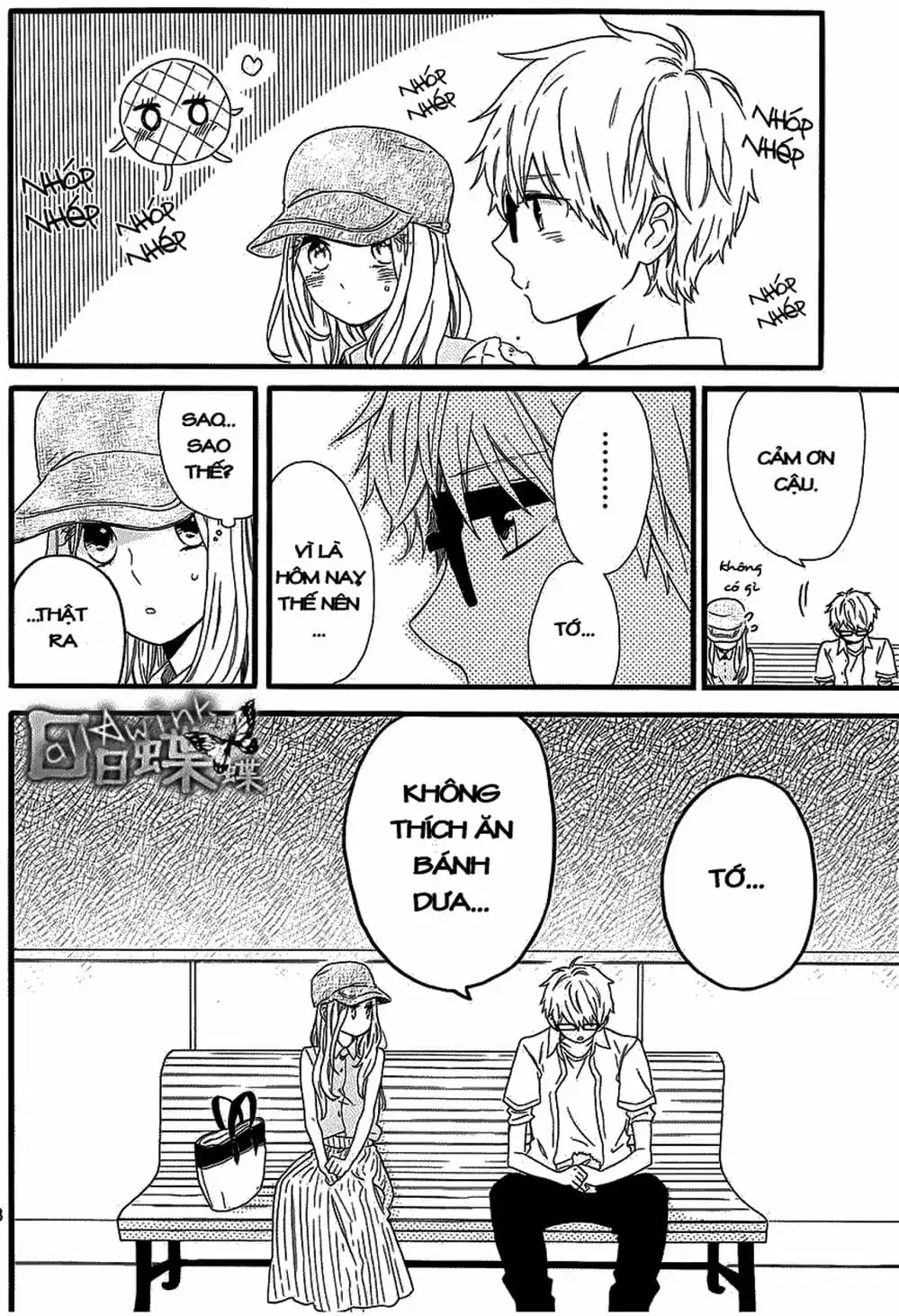 Truyện Tranh Tình Yêu Tuổi Teen Ngọt Ngào - Hibi Chouchou trang 4