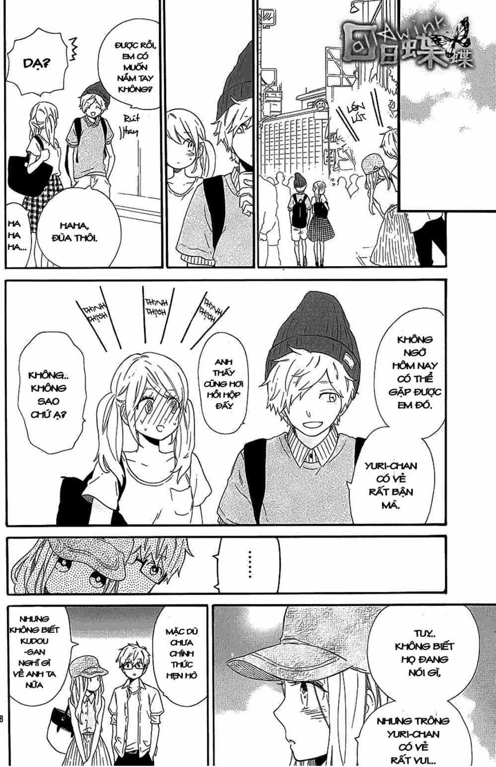 Truyện Tranh Tình Yêu Tuổi Teen Ngọt Ngào - Hibi Chouchou trang 4