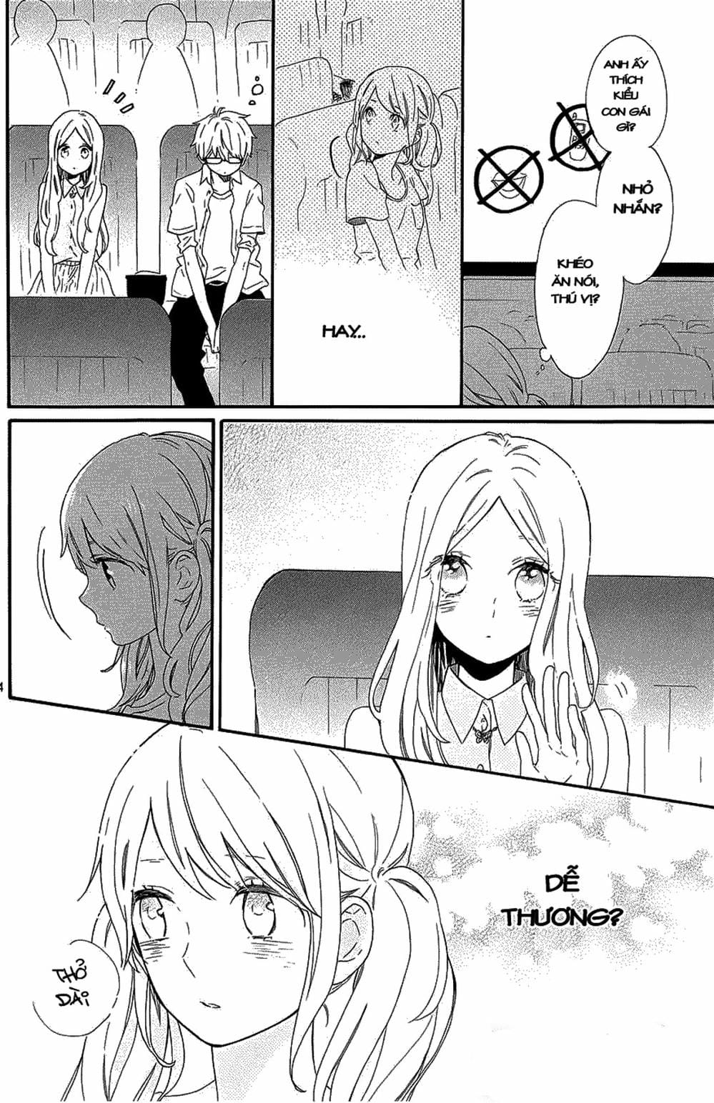 Truyện Tranh Tình Yêu Tuổi Teen Ngọt Ngào - Hibi Chouchou trang 4