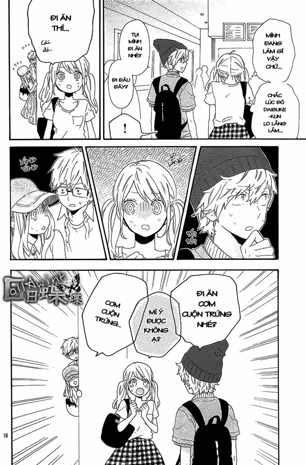 Truyện Tranh Tình Yêu Tuổi Teen Ngọt Ngào - Hibi Chouchou trang 4