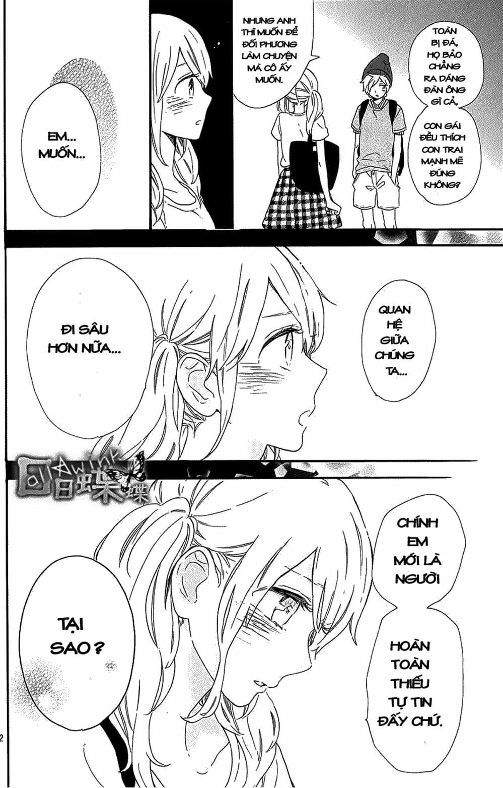 Truyện Tranh Tình Yêu Tuổi Teen Ngọt Ngào - Hibi Chouchou trang 4