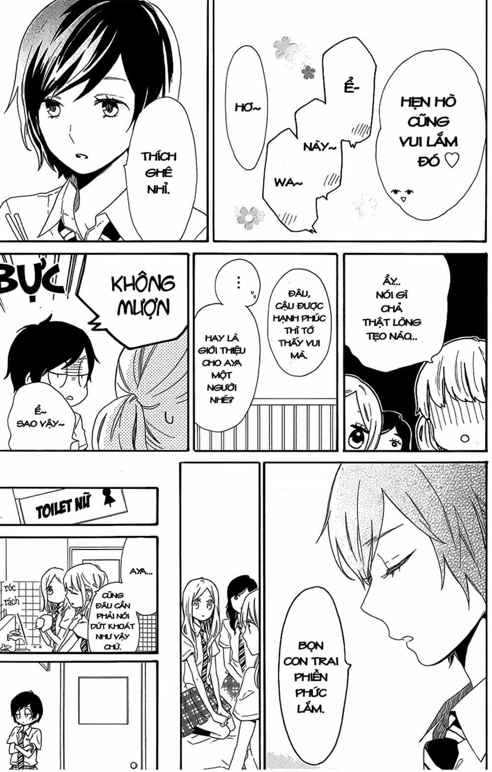 Truyện Tranh Tình Yêu Tuổi Teen Ngọt Ngào - Hibi Chouchou trang 4