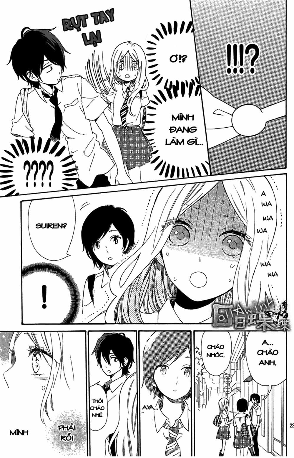 Truyện Tranh Tình Yêu Tuổi Teen Ngọt Ngào - Hibi Chouchou trang 4