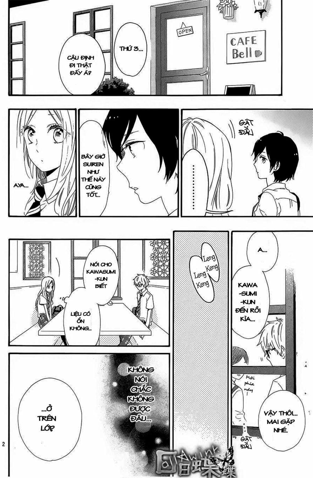 Truyện Tranh Tình Yêu Tuổi Teen Ngọt Ngào - Hibi Chouchou trang 4