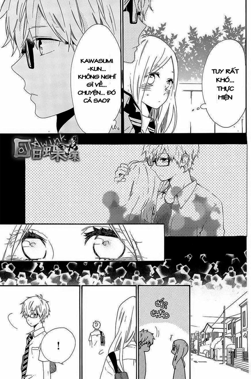 Truyện Tranh Tình Yêu Tuổi Teen Ngọt Ngào - Hibi Chouchou trang 4