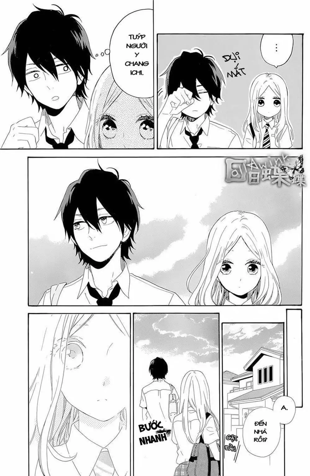 Truyện Tranh Tình Yêu Tuổi Teen Ngọt Ngào - Hibi Chouchou trang 4