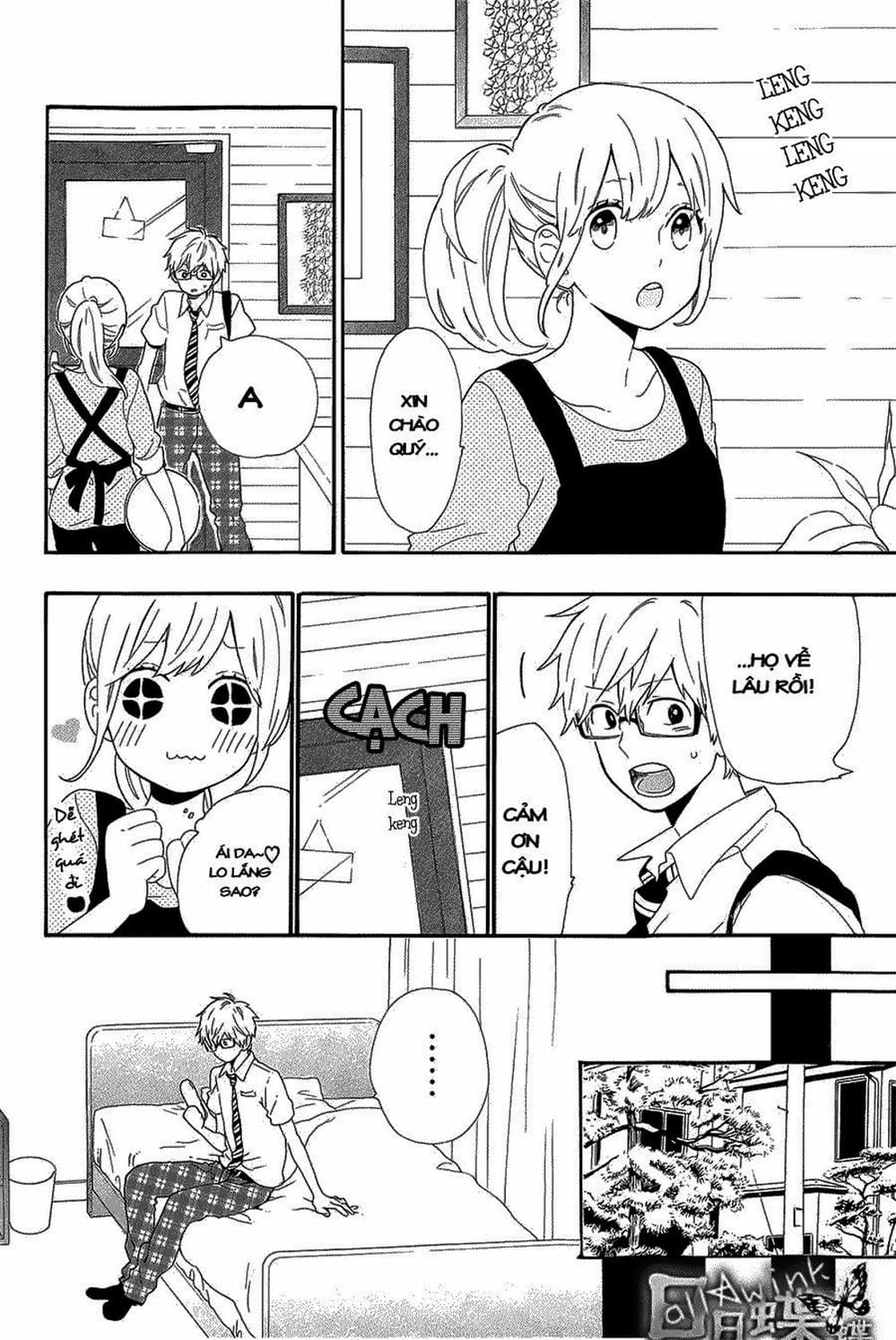 Truyện Tranh Tình Yêu Tuổi Teen Ngọt Ngào - Hibi Chouchou trang 4