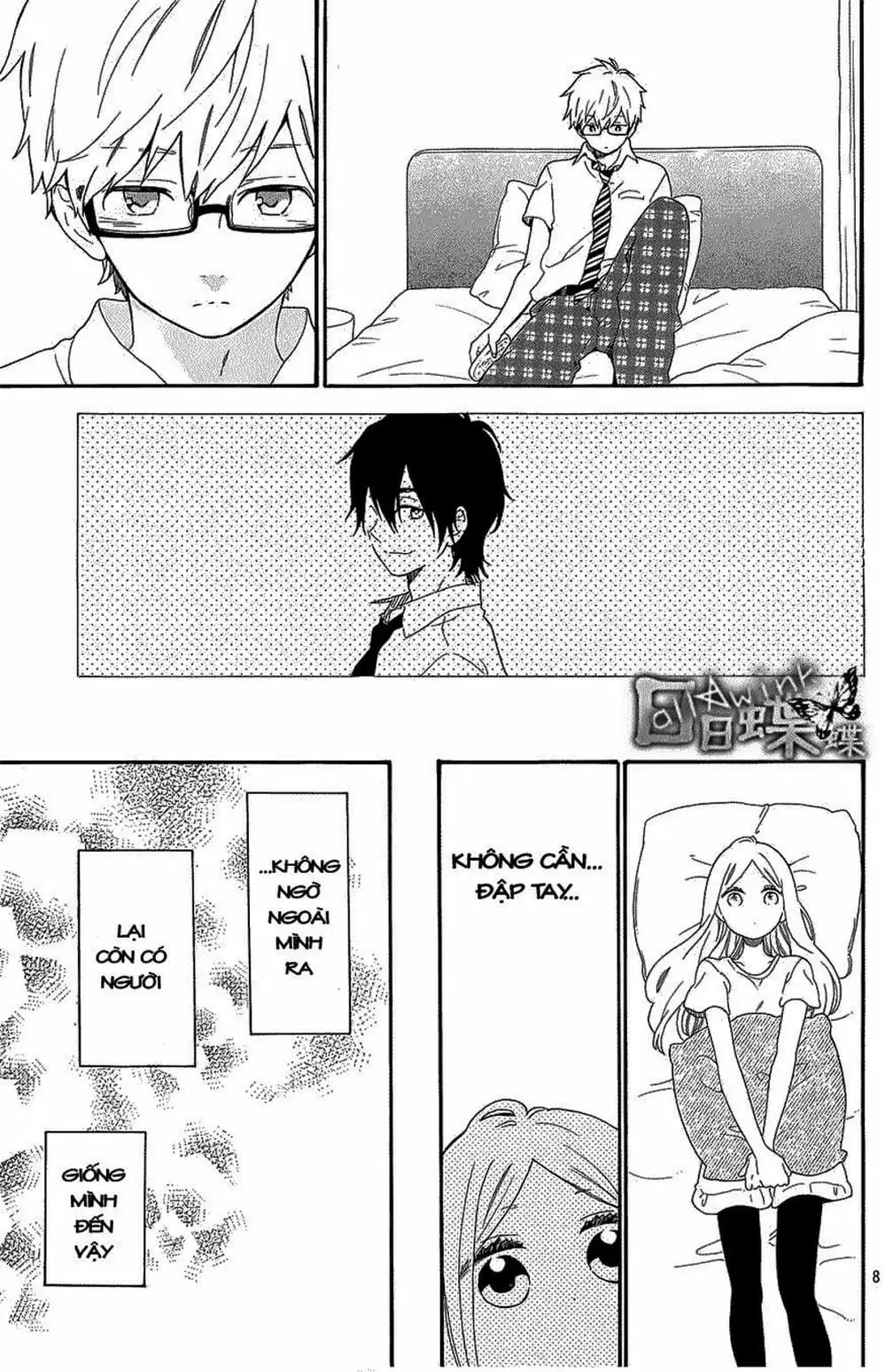 Truyện Tranh Tình Yêu Tuổi Teen Ngọt Ngào - Hibi Chouchou trang 4