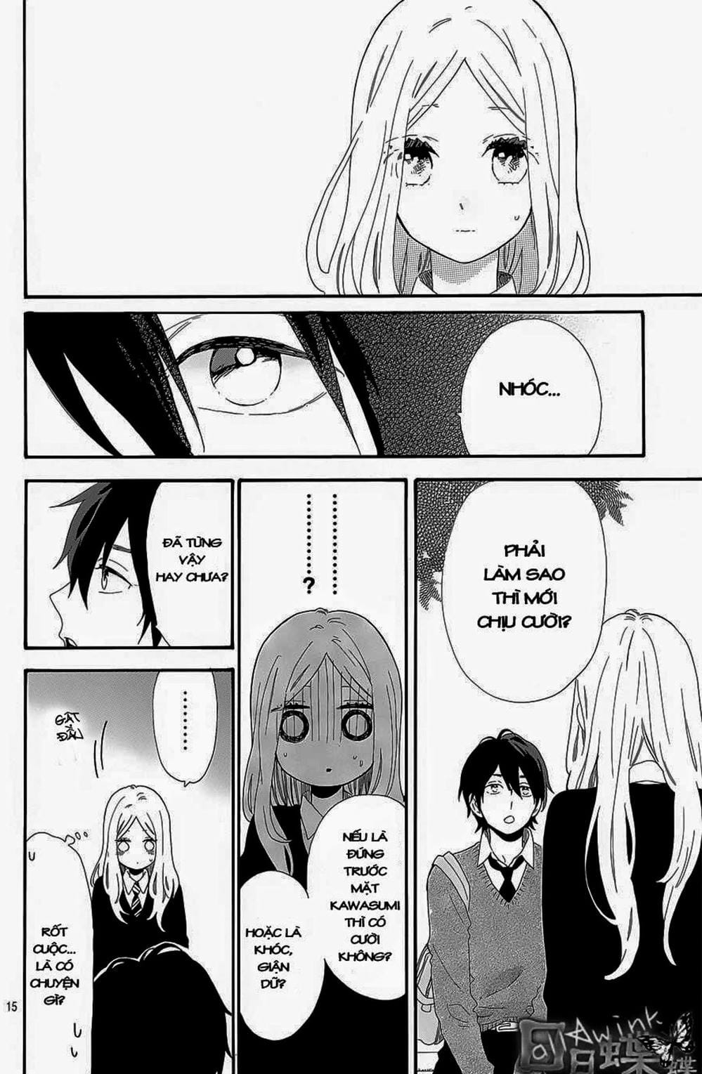 Truyện Tranh Tình Yêu Tuổi Teen Ngọt Ngào - Hibi Chouchou trang 4