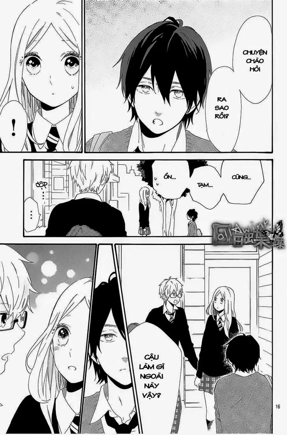Truyện Tranh Tình Yêu Tuổi Teen Ngọt Ngào - Hibi Chouchou trang 4