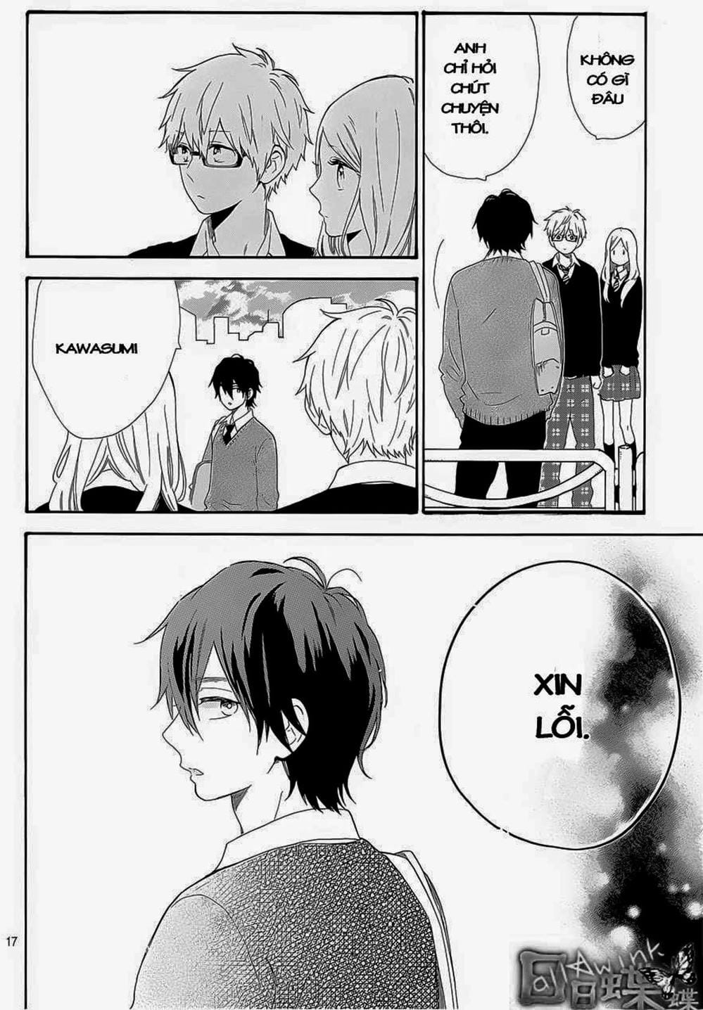 Truyện Tranh Tình Yêu Tuổi Teen Ngọt Ngào - Hibi Chouchou trang 4