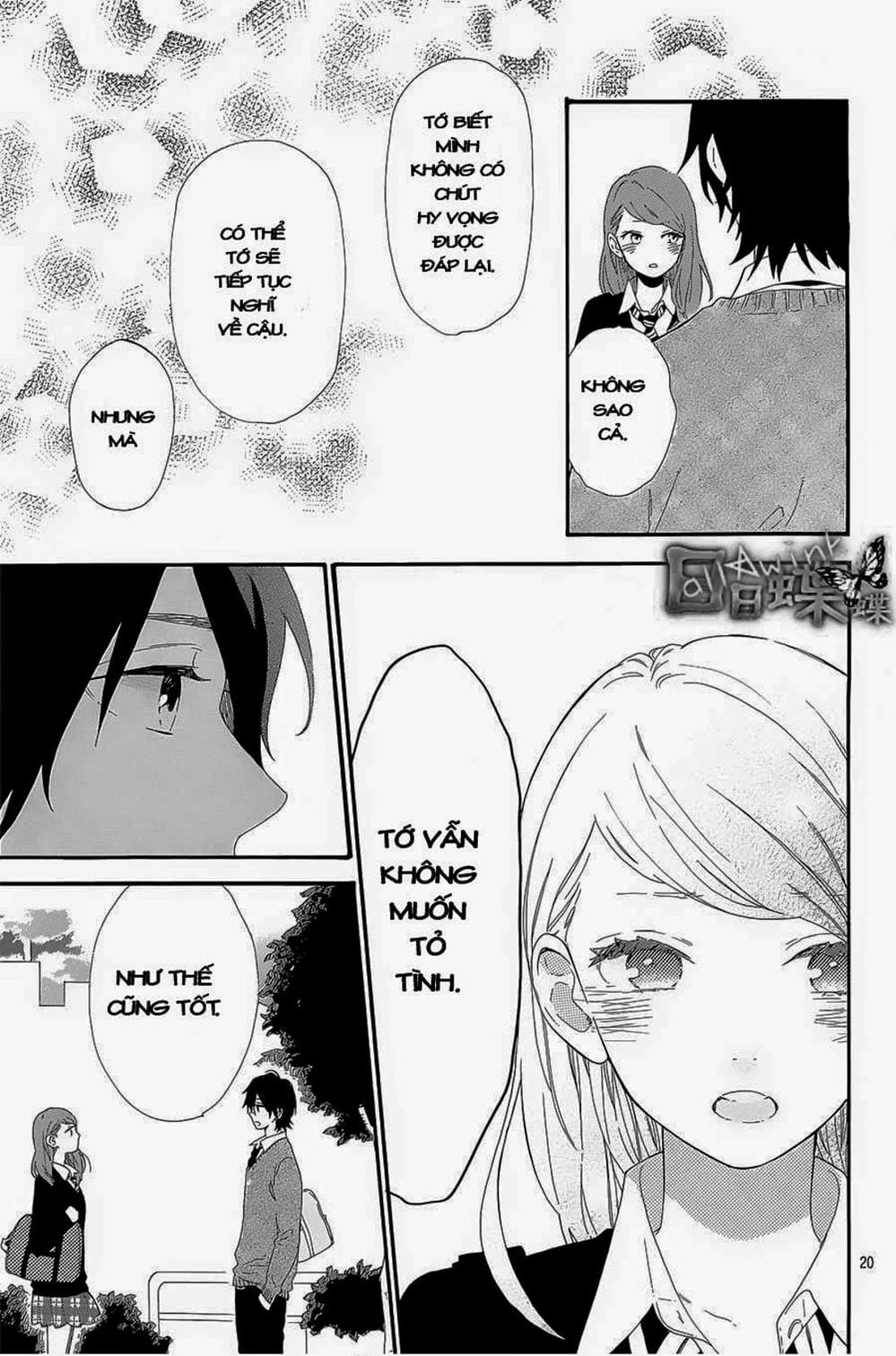 Truyện Tranh Tình Yêu Tuổi Teen Ngọt Ngào - Hibi Chouchou trang 4