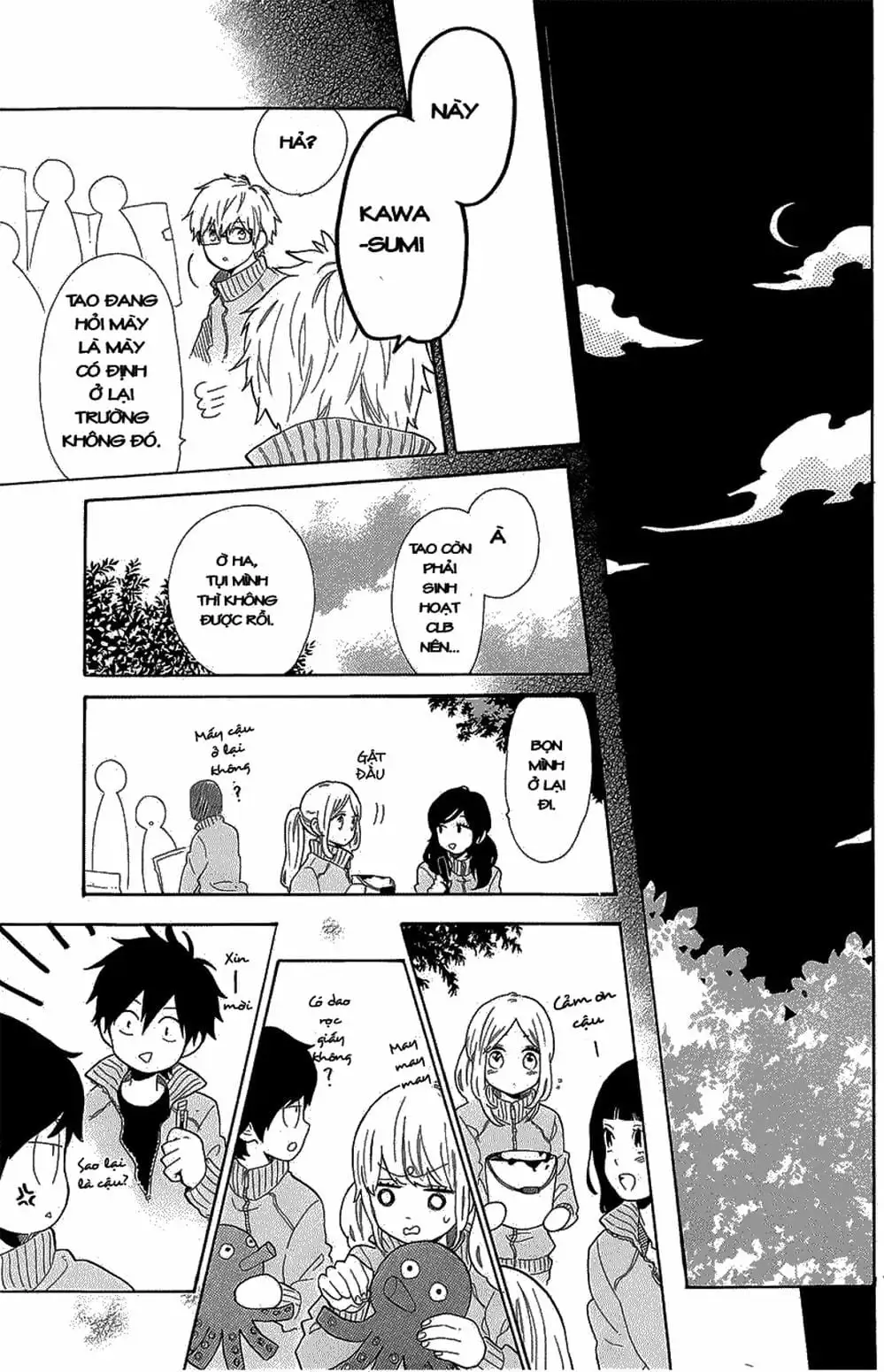 Truyện Tranh Tình Yêu Tuổi Teen Ngọt Ngào - Hibi Chouchou trang 4