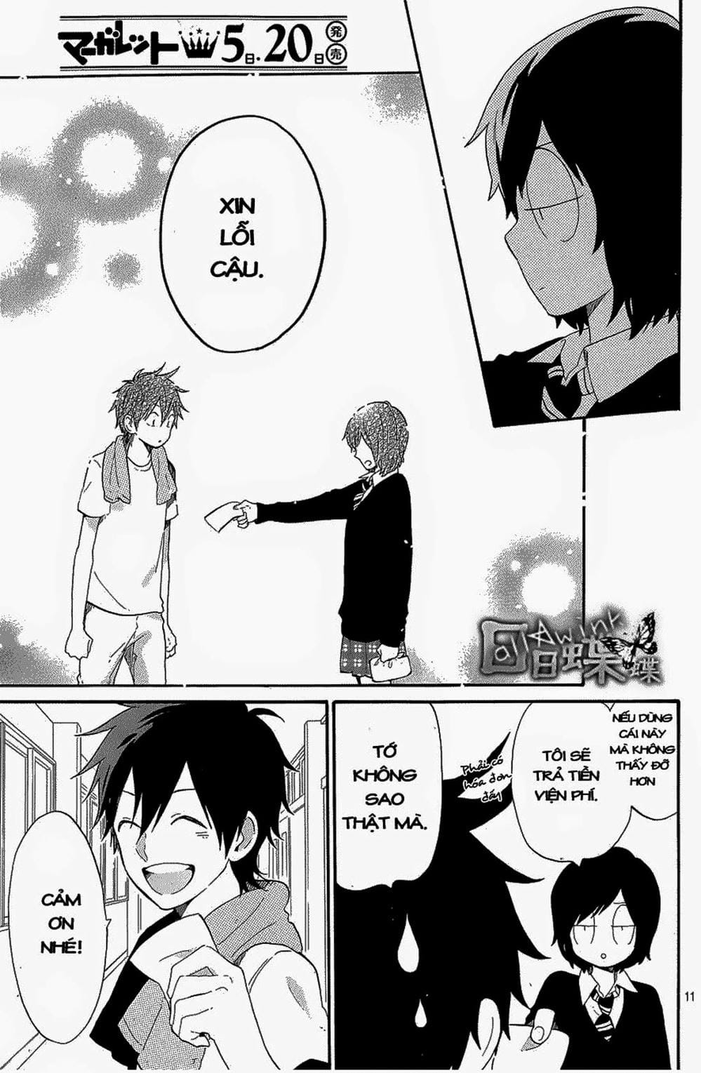 Truyện Tranh Tình Yêu Tuổi Teen Ngọt Ngào - Hibi Chouchou trang 4