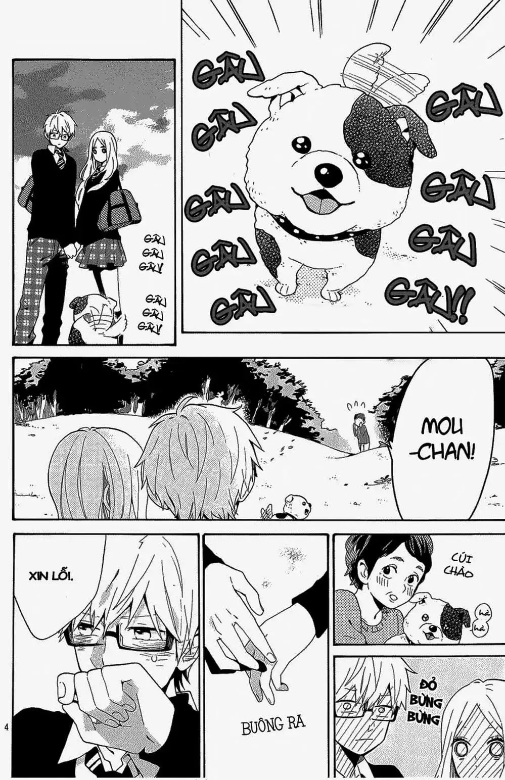 Truyện Tranh Tình Yêu Tuổi Teen Ngọt Ngào - Hibi Chouchou trang 4