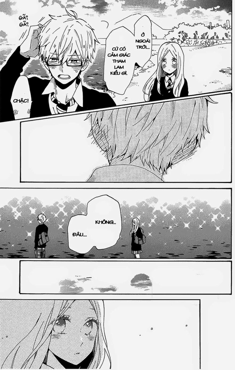 Truyện Tranh Tình Yêu Tuổi Teen Ngọt Ngào - Hibi Chouchou trang 4