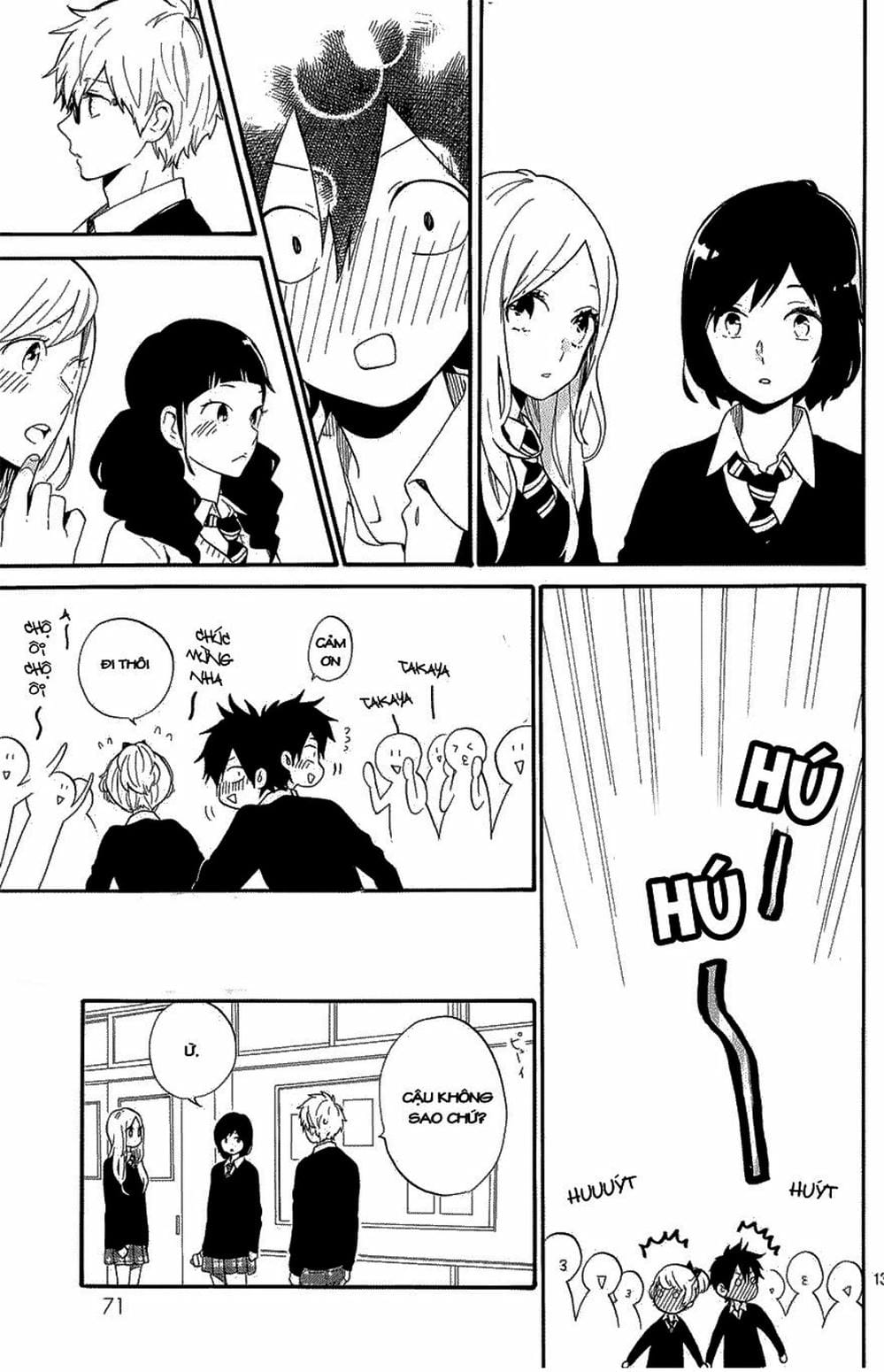 Truyện Tranh Tình Yêu Tuổi Teen Ngọt Ngào - Hibi Chouchou trang 4