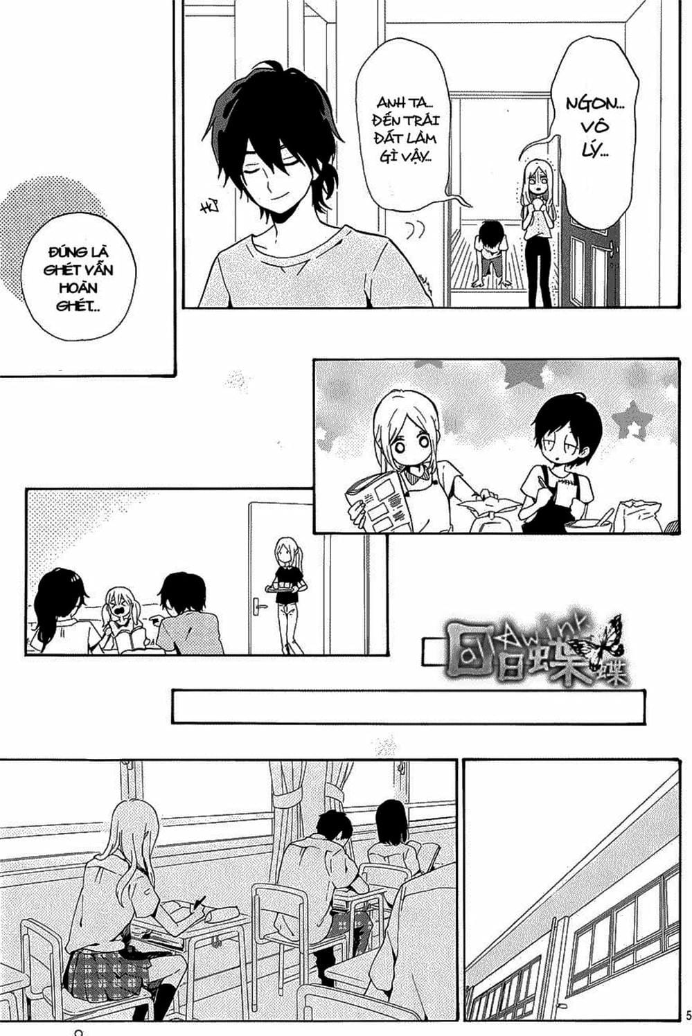 Truyện Tranh Tình Yêu Tuổi Teen Ngọt Ngào - Hibi Chouchou trang 4