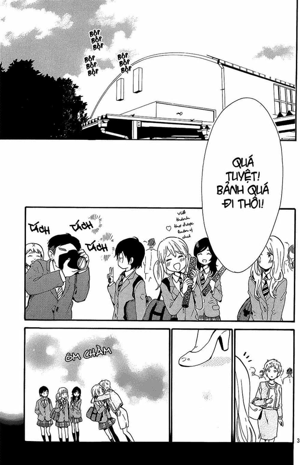 Truyện Tranh Tình Yêu Tuổi Teen Ngọt Ngào - Hibi Chouchou trang 4