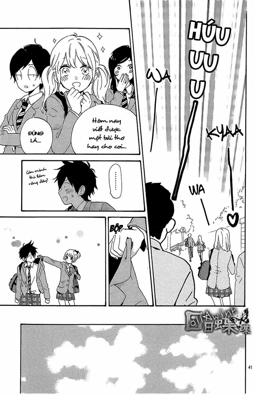 Truyện Tranh Tình Yêu Tuổi Teen Ngọt Ngào - Hibi Chouchou trang 4