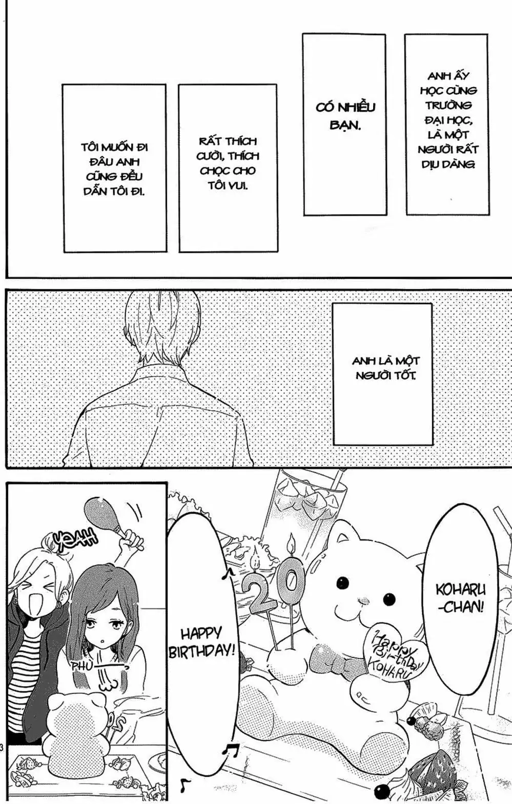 Truyện Tranh Tình Yêu Tuổi Teen Ngọt Ngào - Hibi Chouchou trang 4