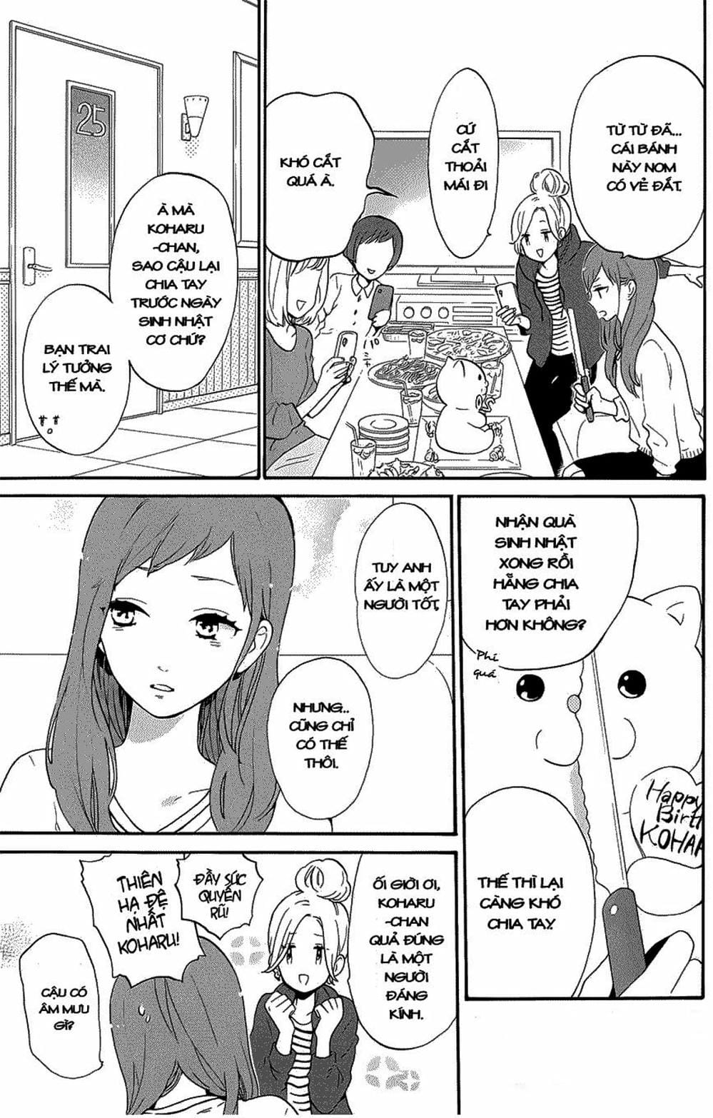 Truyện Tranh Tình Yêu Tuổi Teen Ngọt Ngào - Hibi Chouchou trang 4