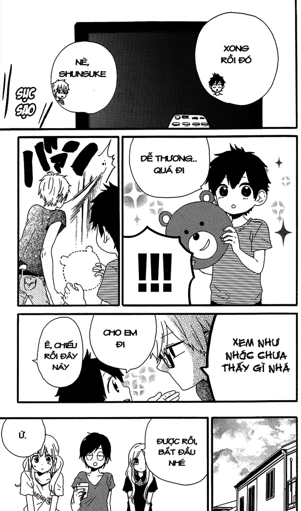 Truyện Tranh Tình Yêu Tuổi Teen Ngọt Ngào - Hibi Chouchou trang 4