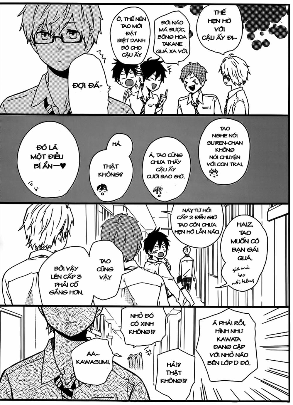 Truyện Tranh Tình Yêu Tuổi Teen Ngọt Ngào - Hibi Chouchou trang 4