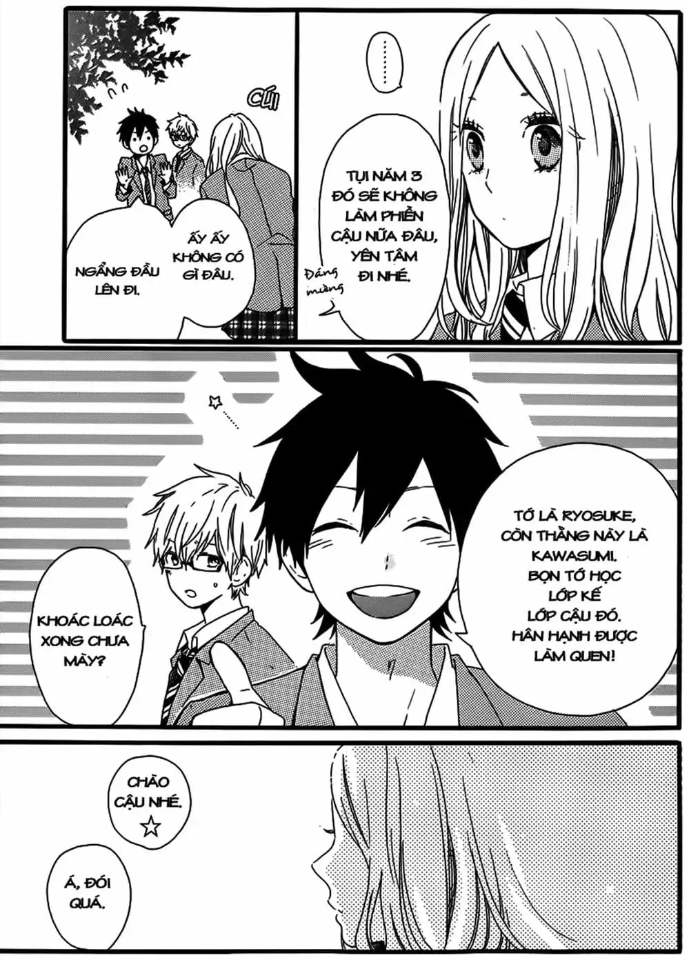 Truyện Tranh Tình Yêu Tuổi Teen Ngọt Ngào - Hibi Chouchou trang 4