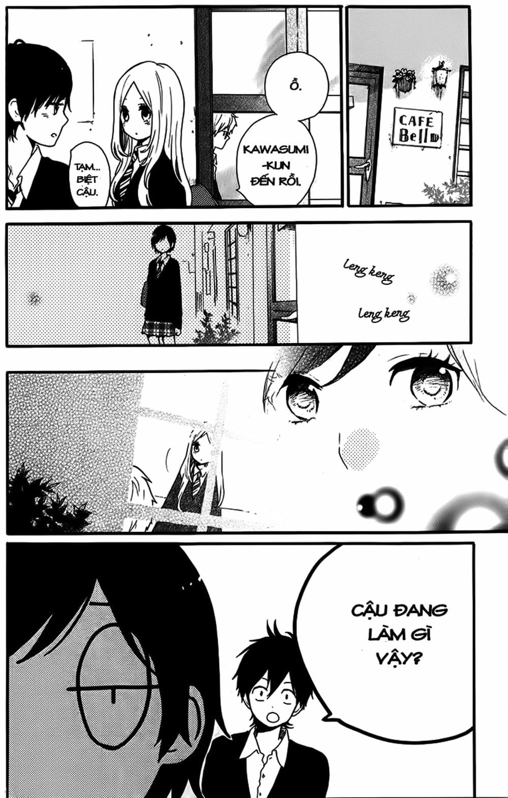 Truyện Tranh Tình Yêu Tuổi Teen Ngọt Ngào - Hibi Chouchou trang 4