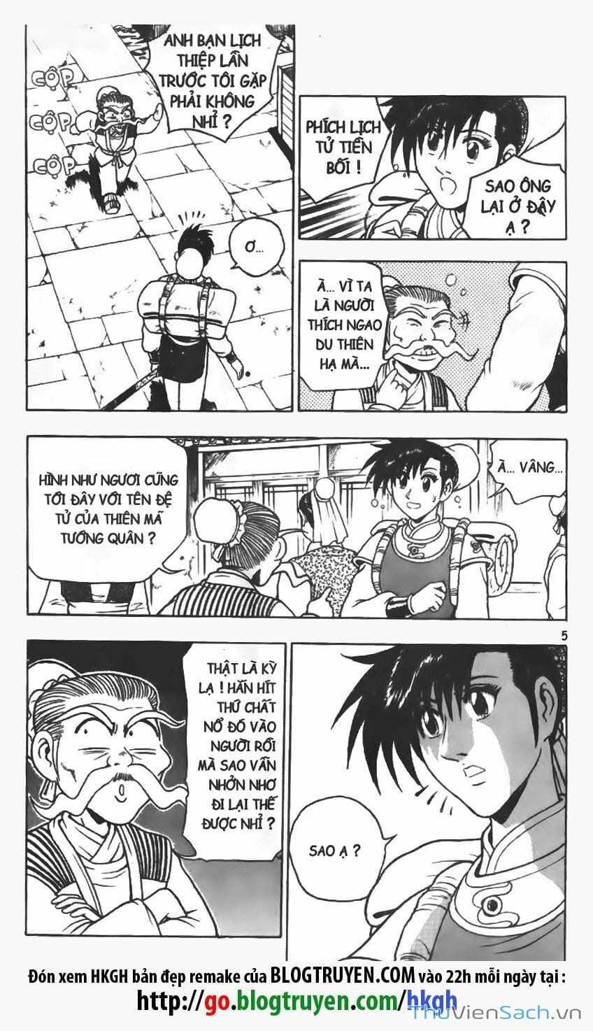 Truyện Tranh Hiệp Khách Giang Hồ trang 4
