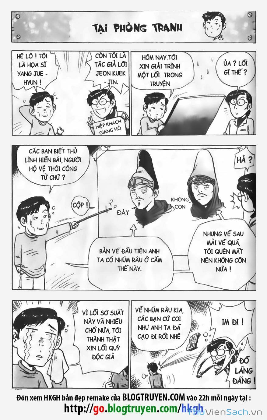 Truyện Tranh Hiệp Khách Giang Hồ trang 4