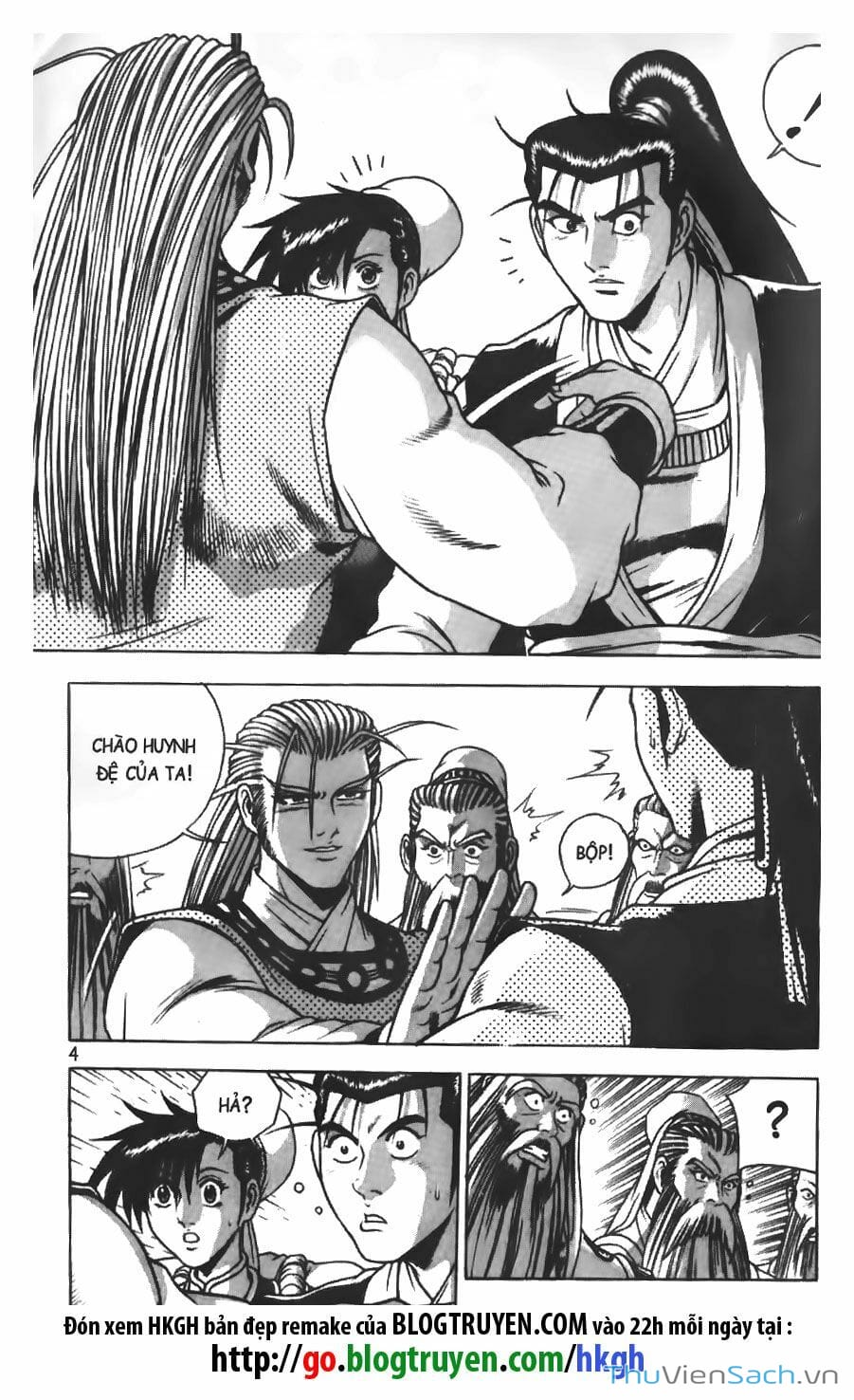 Truyện Tranh Hiệp Khách Giang Hồ trang 4