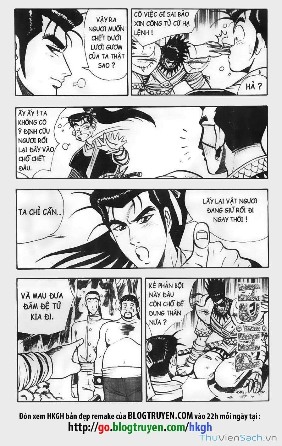 Truyện Tranh Hiệp Khách Giang Hồ trang 4