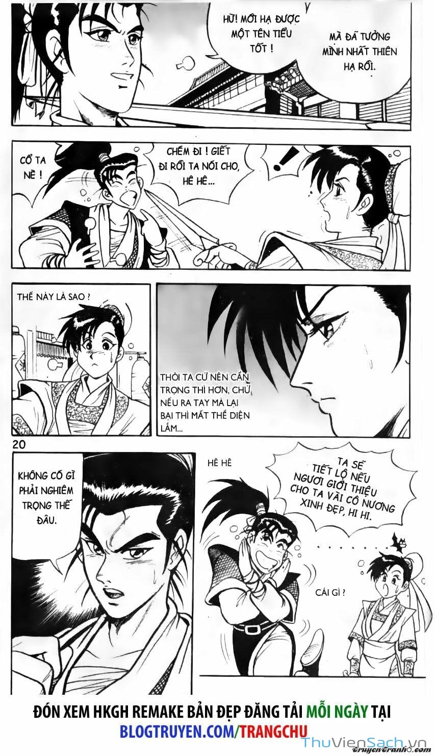 Truyện Tranh Hiệp Khách Giang Hồ trang 4