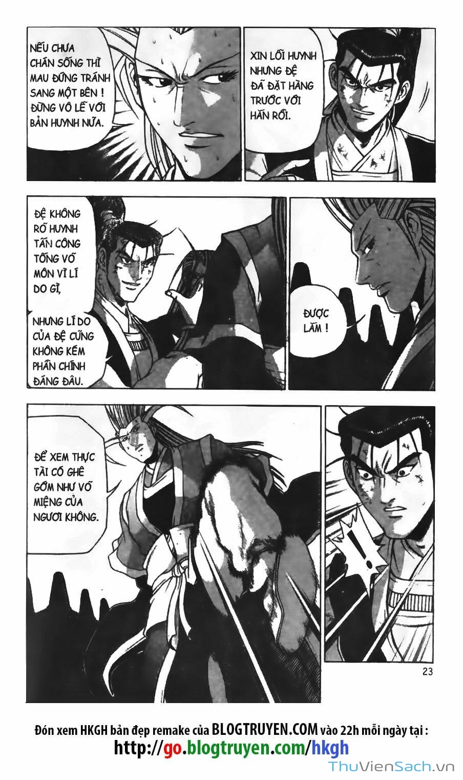 Truyện Tranh Hiệp Khách Giang Hồ trang 4