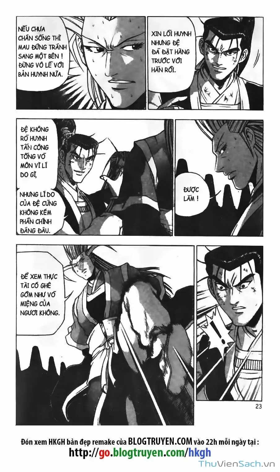 Truyện Tranh Hiệp Khách Giang Hồ trang 4