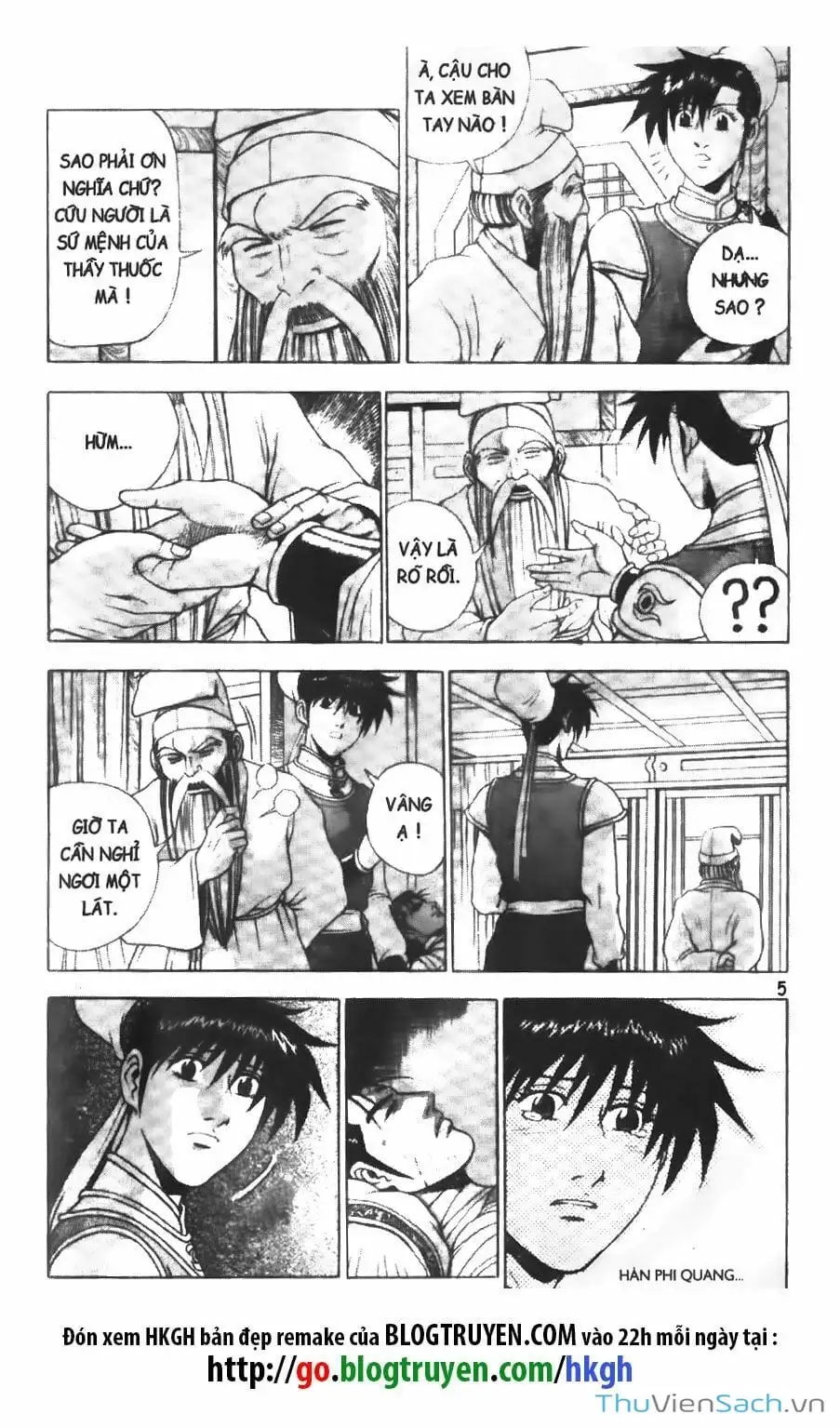 Truyện Tranh Hiệp Khách Giang Hồ trang 4