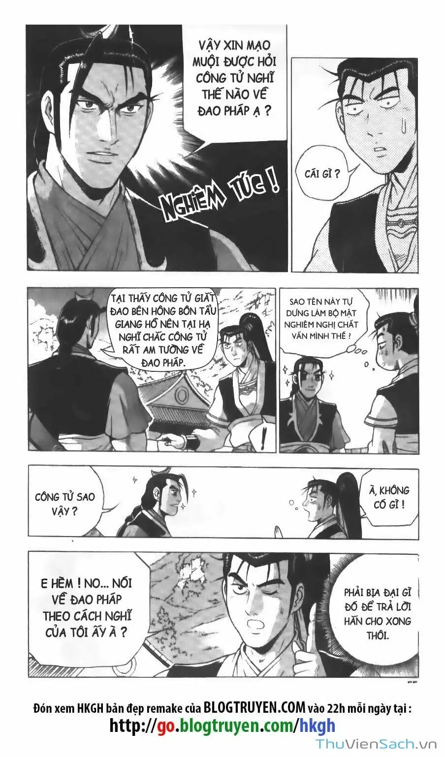 Truyện Tranh Hiệp Khách Giang Hồ trang 4