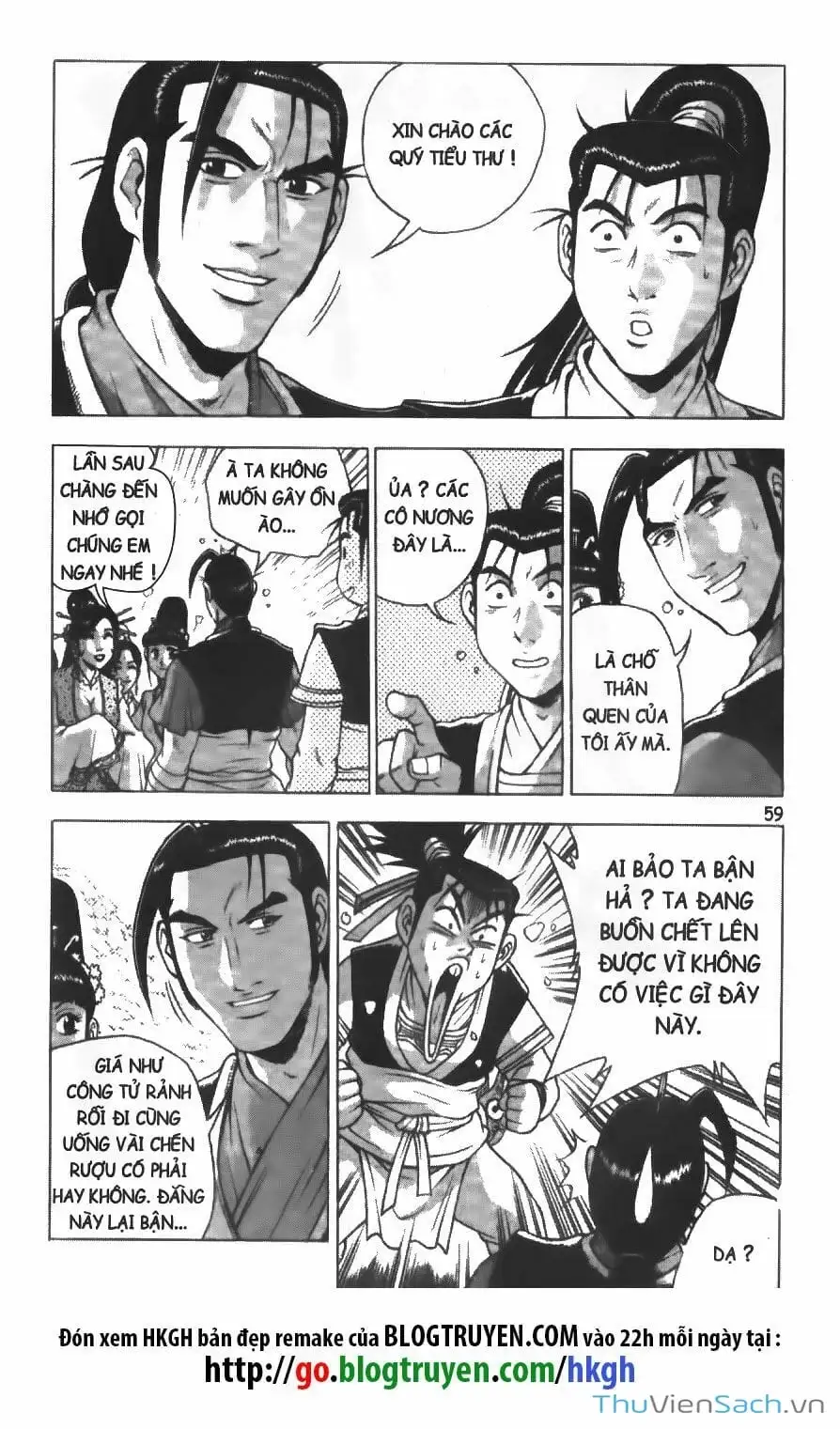 Truyện Tranh Hiệp Khách Giang Hồ trang 4