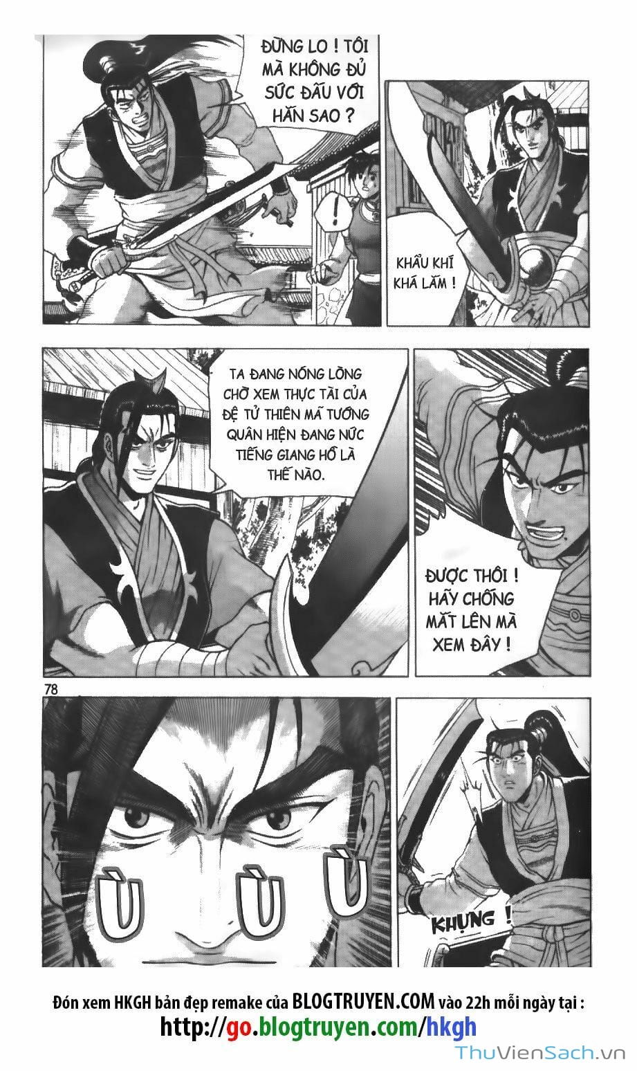 Truyện Tranh Hiệp Khách Giang Hồ trang 4