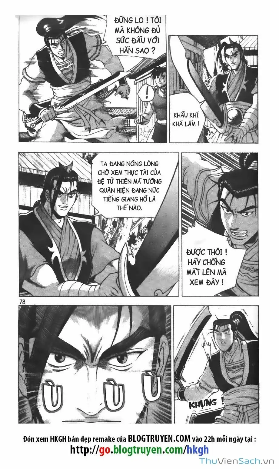 Truyện Tranh Hiệp Khách Giang Hồ trang 4