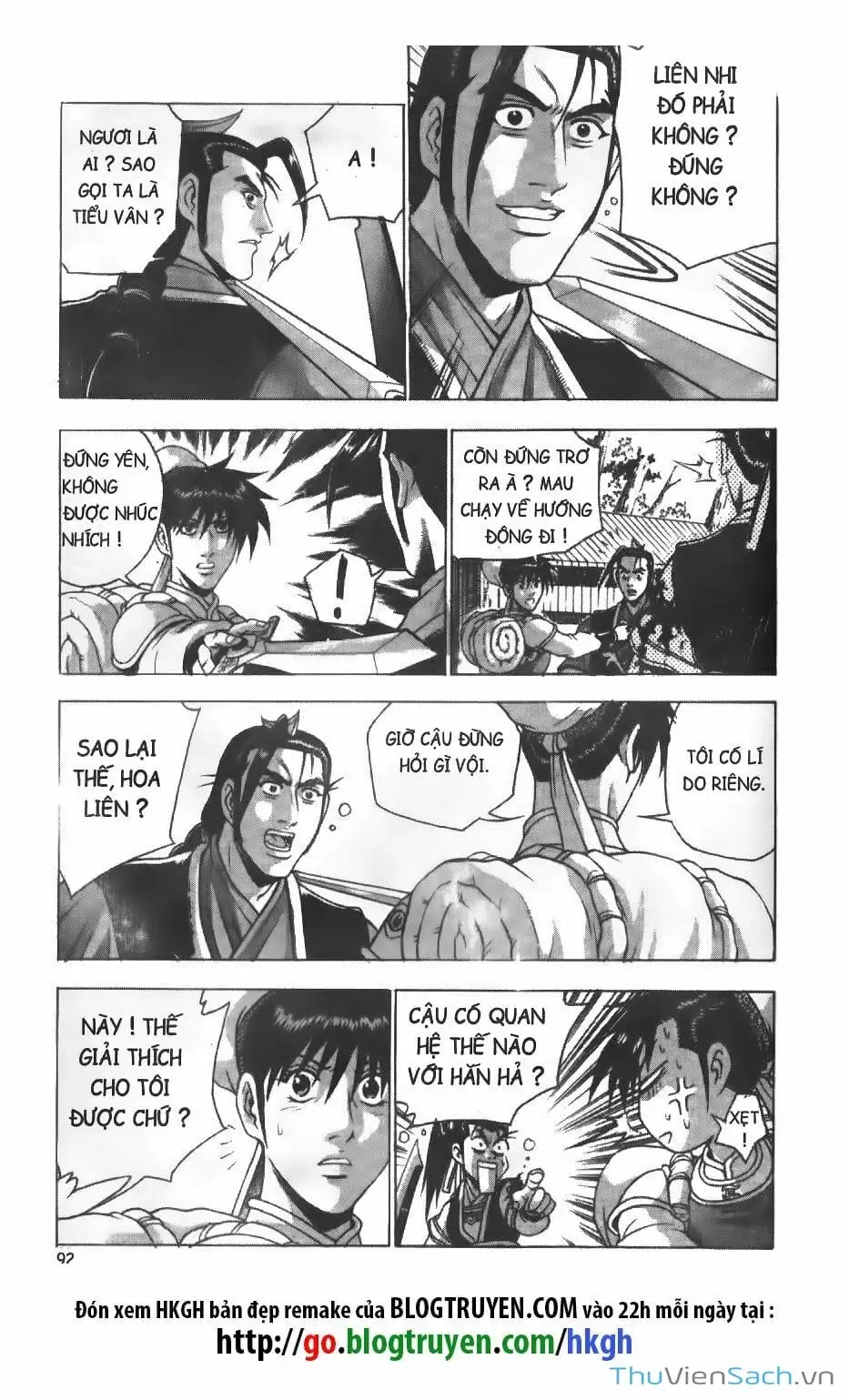 Truyện Tranh Hiệp Khách Giang Hồ trang 4